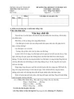 Tải Đề kiểm tra cuối học kì 1 môn Tiếng Việt lớp 4 năm học 2015 - 2016 trường Tiểu học Tài Văn 2, Sóc Trăng - Đề thi học kì 1 lớp 4 môn Tiếng Việt có đáp án