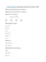 Tải Toán hay và khó lớp 2: Một số bài toán về tìm thừa số, tìm số bị chia - Phần 2 - Bài toán hay và khó lớp 2