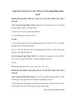 Tải Luyện từ và câu lớp 5 tuần 22: Nối các vế câu ghép bằng quan hệ từ - Giải bài tập SGK Tiếng Việt 5 tập 2