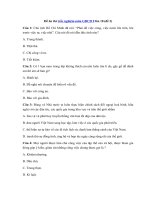 Tải Đề ôn thi trắc nghiệm môn GDCD 9 lên 10 (đề 3) - Ôn thi vào lớp 10 môn GDCD có đáp án