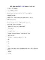 Tải Đề thi học kì 1 môn Tiếng Việt lớp 2 năm 2019 - 2020 - Đề 12 - Đề kiểm tra học kì 1 lớp 2 môn Tiếng Việt có đáp án