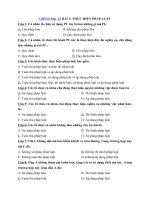 Tải Câu hỏi trắc nghiệm môn Giáo dục công dân lớp 12 bài 2: Thực hiện pháp luật (Có đáp án) - Bài tập trắc nghiệm môn GDCD lớp 12 có đáp án