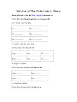 Tải Giải vở bài tập Tiếng Việt lớp 5 tuần 16: Chính tả - Giải sách bài tập Tiếng Việt 5 tuần 16