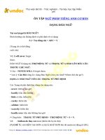 Tải Các dạng đảo ngữ thường gặp trong tiếng Anh có bài tập và đáp án - Ôn tập Ngữ pháp Tiếng Anh cơ bản có đáp án