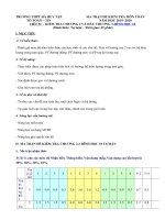 Tải Ma trận đề kiểm tra Hình 10 chương 3 trường THPT Hà Huy Tập năm học 2019 - 2020 - Đề cương ôn tập lớp 10 môn Toán chương 3