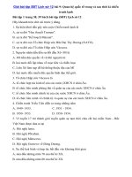 Tải Giải bài tập SBT Lịch sử 12 bài 9: Quan hệ quốc tế trong và sau thời kì chiến tranh lạnh - Hướng dẫn trả lời câu hỏi sách bài tập Lịch sử 12