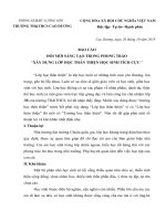 Tải Báo cáo đổi mới sáng tạo trong phong trào 