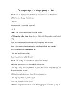 Tải Ôn tập giữa học kì 2 Tiếng Việt lớp 2: Tiết 1 - Giải bài tập SGK Tiếng Việt 2 tập 2