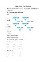 Tải Giải bài tập trang 33 SGK Toán 1: Số 9 - Lời giải bài tập Toán lớp 1