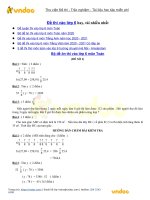 Tải Bộ đề ôn tập môn Toán lớp 5 lên lớp 6 (Có đáp án) - 35 đề thi ôn tập môn Toán vào lớp 6