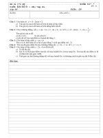 Toán 9 Kiểm tra Chương 2 Đại số  kiểm TRA 1 tiết chương II Đại Số 9