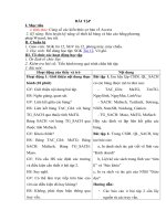 Tải Giáo án môn Tin học lớp 12 bài 41 - Bài tập