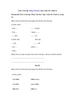 Tải Giải vở bài tập Tiếng Việt lớp 3 tập 2 tuần 30: Chính tả - Giải vở bài tập Tiếng Việt lớp 3 tuần 30