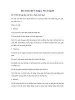 Tải Dàn ý Bài viết số 6 lớp 6: Văn tả người - Lập dàn ý chi tiết bài viết số 6 lớp 6