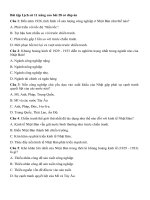 Tải Câu hỏi trắc nghiệm Lịch sử 11 bài 28 Nâng cao - Nhật Bản giữa hai cuộc chiến tranh thế giới (1918-1939)