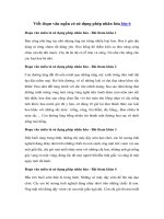 Tải Viết một đoạn văn ngắn trong đó có sử dụng phép nhân hóa - Phép nhân hóa - Ngữ văn lớp 6