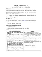 Tải Giáo án môn Tin học lớp 12 bài 38 - Bài tập và thực hành số 11