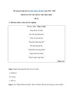 Tải Đề cương ôn tập học kì 2 môn Tiếng Việt lớp 2 năm 2019 - 2020 - Nội dung ôn thi học kì 2 lớp 2 môn Tiếng Việt