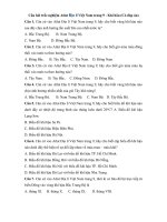 Tải Câu hỏi trắc nghiệm Atlat Địa lý Việt Nam trang 9 - Khí hậu (Có đáp án) - Bài tập trắc nghiệm Atlat Địa lý trang 9