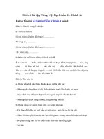 Tải Giải vở bài tập Tiếng Việt lớp 4 tuần 13: Chính tả - Giải sách bài tập Tiếng Việt lớp 4 tập 1