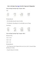 Tải Giải vở bài tập Toán 5 bài 48: Cộng hai số thập phân - Giải vở bài tập Toán 5 tập 1