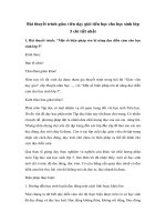 Tải Bài thuyết trình giáo viên dạy giỏi Tiểu học cho học sinh lớp 5 - Thuyết trình thi giáo viên giỏi