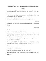 Tải Luyện từ và câu lớp 5 tuần 21: Nối các vế câu ghép bằng quan hệ từ - Giải bài tập SGK Tiếng Việt 5 tập 2