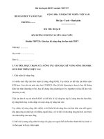 Tải Bài thu hoạch bồi dưỡng thường xuyên module THPT37 - Giáo dục vì sự phát triển bền vững ở trường THPT