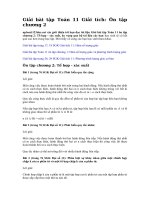 Tải Giải toán 11 ôn tập chương 2 Tổ hợp - Xác suất - Giải Toán 11 Tổ hợp - Xác suất