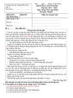 Tải Đề thi học kì 2 môn Tiếng Việt lớp 5 trường Tiểu học Nhuận Phú Tân, Bến Tre năm 2017 - 2018 - Đề kiểm tra cuối học kì 2 lớp 5 môn Tiếng Việt theo Thông tư 22