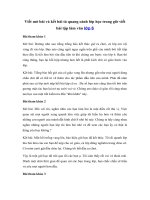 Tải Viết mở bài và kết bài tả quang cảnh lớp học trong giờ viết bài tập làm văn - Học tốt Ngữ văn lớp 6 tập 2