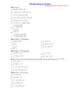 3) - Bài tập nghỉ ở nhà môn Toán 6