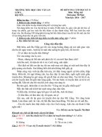 Tải Đề thi học kì 2 môn Tiếng Việt lớp 5 trường tiểu học Chu Văn An năm 2016 - 2017 - Đề kiểm tra học kì 2 môn Tiếng Việt lớp 5 theo Thông tư 22