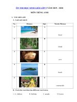 Tải Đề thi thử học sinh giỏi lớp 5 môn tiếng Anh năm 2019 - 2020 - Đề thi học sinh giỏi môn tiếng Anh 5