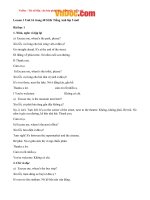 Tải Giải bài tập SGK Tiếng Anh lớp 5 Chương trình mới Unit 16: Where's The Post Office? - Để học tốt Tiếng Anh 5 thí điểm