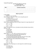 Tải Đề thi học kì 2 môn Lịch sử - Địa lý lớp 5 trường tiểu học Trung Thạnh 2, Cần Thơ năm 2015 - 2016 - Đề kiểm tra học kì II môn Lịch sử - Địa lý lớp 5