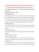 Tải Câu hỏi trắc nghiệm Tâm lý học đại cương: Chương II - Cơ sở tự nhiên và xã hội của sự hình thành tâm lý, ý thức - Tóm tắt nội dung và bộ câu hỏi trắc nghiệm tâm lý học đại cương