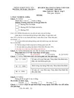 Tải Đề thi học kì 2 môn Lịch sử - Địa lý lớp 5 trường tiểu học Ngọc Thanh A, Vĩnh Phúc năm 2015 - 2016 - Đề kiểm tra học kì II môn Lịch sử - Địa lý lớp 5 có đáp án