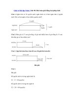 Tải Giải vở bài tập Toán lớp 3 bài 48: Bài toán giải bằng hai phép tính - Giải vở bài tập Toán lớp 3 trang 58