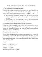 Tải Giải bài tập Hóa 11 bài 8: Amoniac và muối amoni - Giải bài tập Hóa 11 trang 37,38