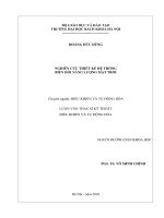 Nghiên cứu thiết kế hệ thống biến đổi năng lượng mặt trời