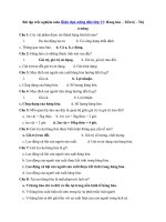 Tải Bài tập trắc nghiệm môn Giáo dục công dân lớp 11: Hàng hóa - Tiền tệ - Thị trường - Câu hỏi trắc nghiệm GDCD lớp 11 có đáp án