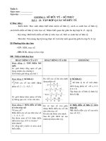 Tải Giáo án điện tử môn Toán lớp 7 - Giáo án môn Toán lớp 7 chương I: Số hữu tỷ - số thực