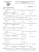 Tải Đề thi giữa học kì 2 lớp 12 môn Toán năm 2018 - 2019 trường THPT Ngô Quyền - Hải Phòng - Đề kiểm tra giữa HK2 Toán 12 có đáp án