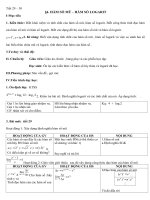 Tải Giáo án Toán bài Hàm số mũ và hàm số Logarit - Giáo án điện tử môn Toán lớp 12