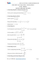 CÔNG THỨC VẬT LÝ ĐẠI CƯƠNG 1