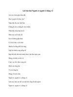 Tải Lời bài hát Người ơi người ở đừng về - Đức Phúc - Người ơi người ở đừng về Lyric