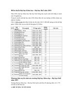 Tải Điểm chuẩn Đại học Khoa học - Đại học Huế DHT năm 2020 - Phương thức tuyển sinh của trường Đại học Khoa học - Đại học Huế năm 2020