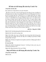 Tải Đề khảo sát chất lượng đầu năm môn Văn lớp 12 năm 2020 (Đề 10) - Đề khảo sát chất lượng đầu năm môn Văn có đáp án