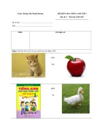 Tải Đề thi học kì 1 lớp 1 môn tiếng Anh năm học 2016 - 2017 - Đề kiểm tra học kỳ 1 môn tiếng Anh lớp 1
